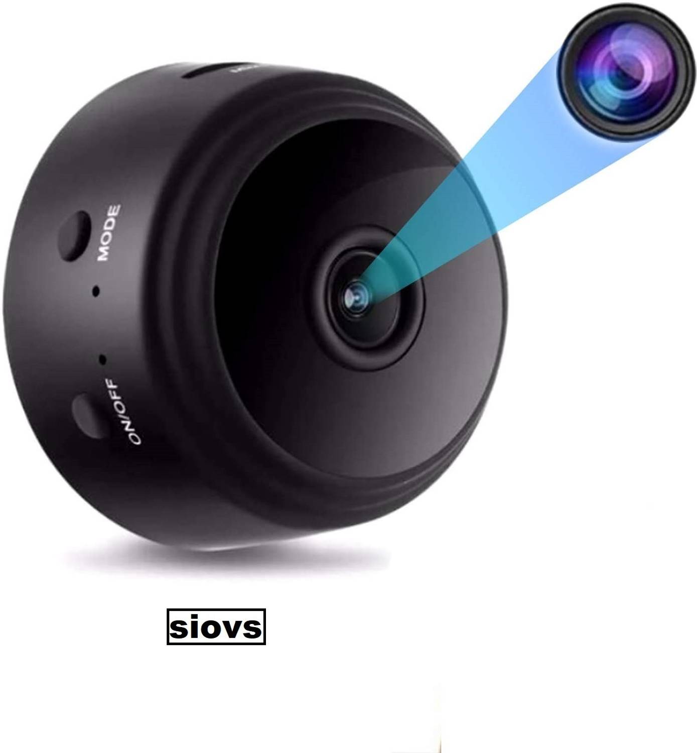 SIOVS SECURITY CAMERA Spy Camera with Audio and Video Live Feed WiFi with Cell Phone App Wireless Sports and Action Camera Price in India - Buy SIOVS SECURITY CAMERA Spy Camera with Audio and Video Live Feed WiFi with Cell Phone App Wireless Sports and Action Camera online at Flipkart.com