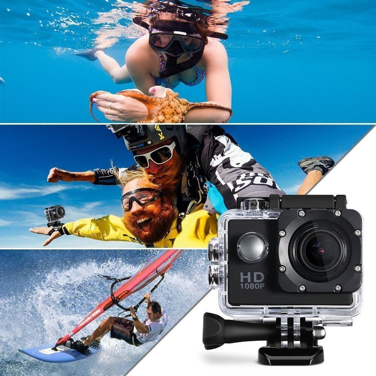 Image of Velix Action camera Action Camera 2k12MP Wifi 30M Waterproof Action Camera Sports DV Camcorder Sports and Action Camera
