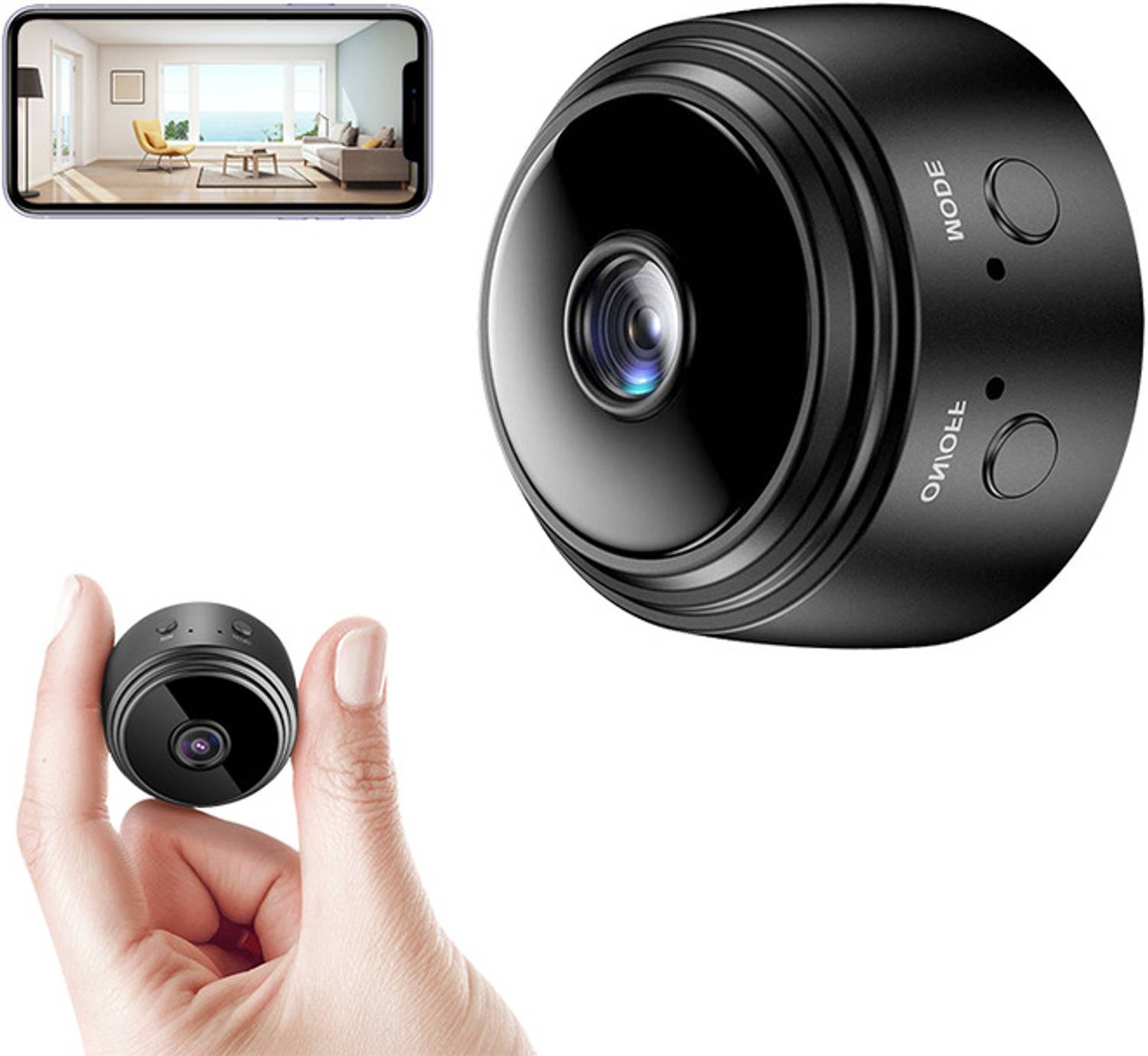 HomeEye A5 Mini WIFI camera Video Camera IP Wireless Indoor Security Camera Sports and Action Camera