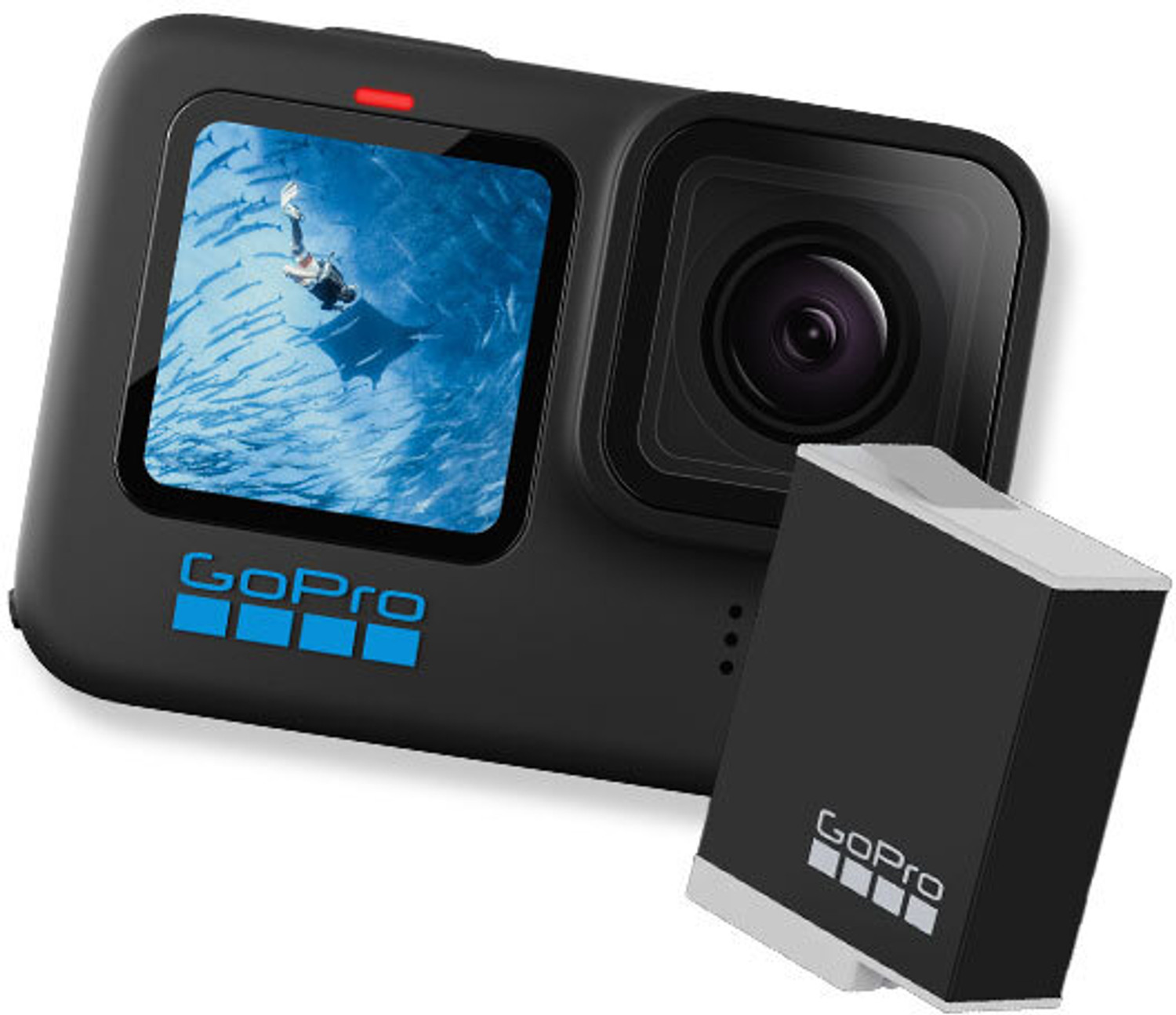 Image of GoPro Hero11 with Extra Enduro Rechargeable Battery Sports and Action Camera