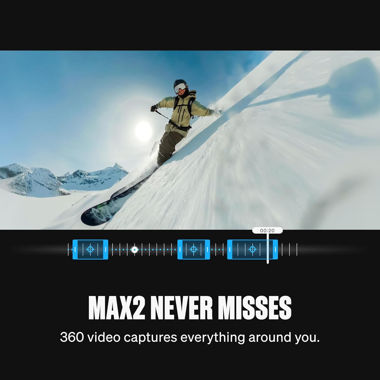 Image of GoPro Max 2 Waterproof 360 Action Cam Sports and Action Camera