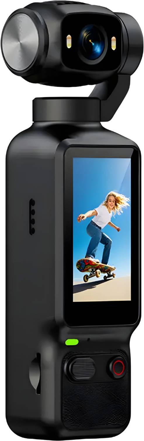 ephorus Pro Series Handheld Sports Action Camera, 1.97"180° Rotating Lens 90° Night Vision Sports and Action Camera