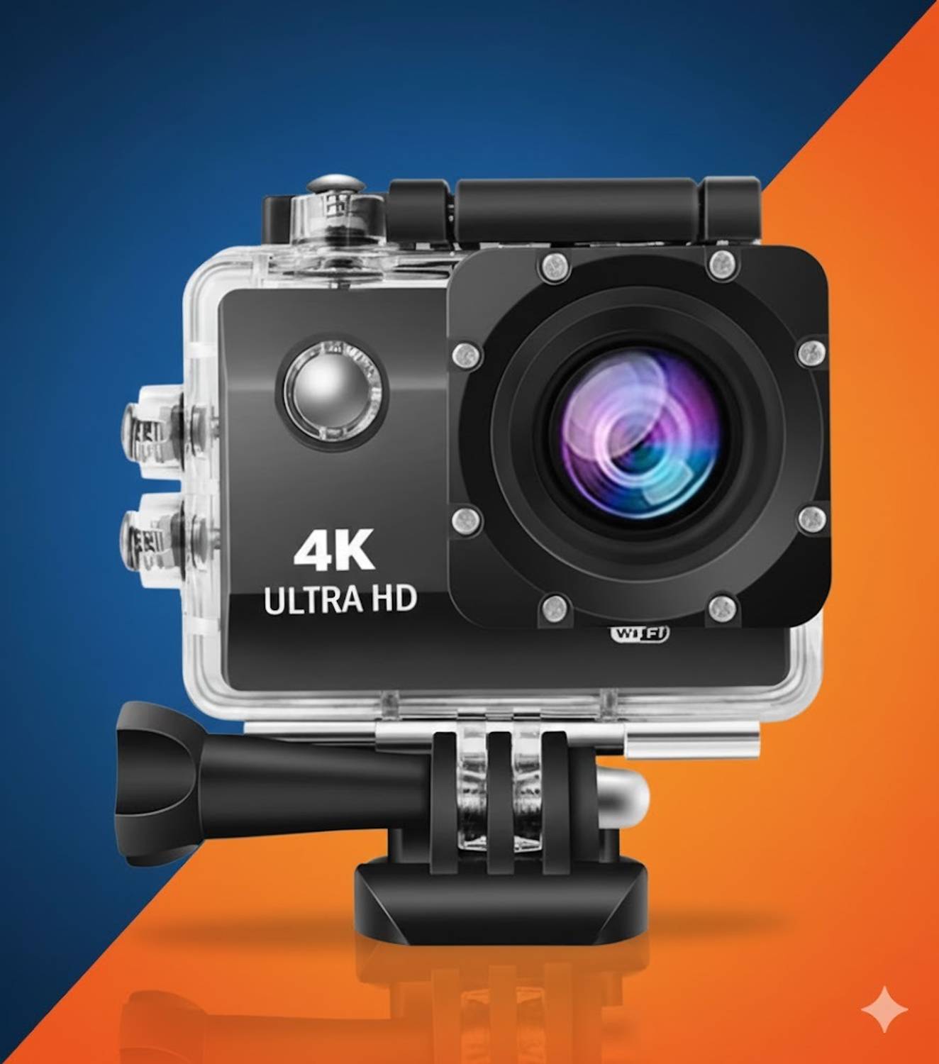 QUALITYX Professional 4K Action Camera 4k 20MP Wifi 30M Waterproof Action Camera Sports DV Camcorder Sports and Action Camera