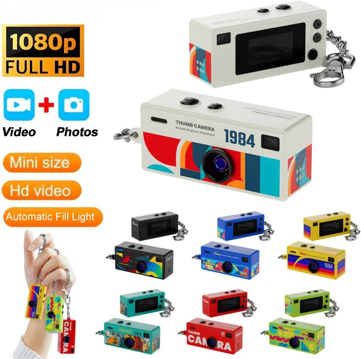 PhotoMax G6 Thumb Camera Mini Body Camera - Image 2
