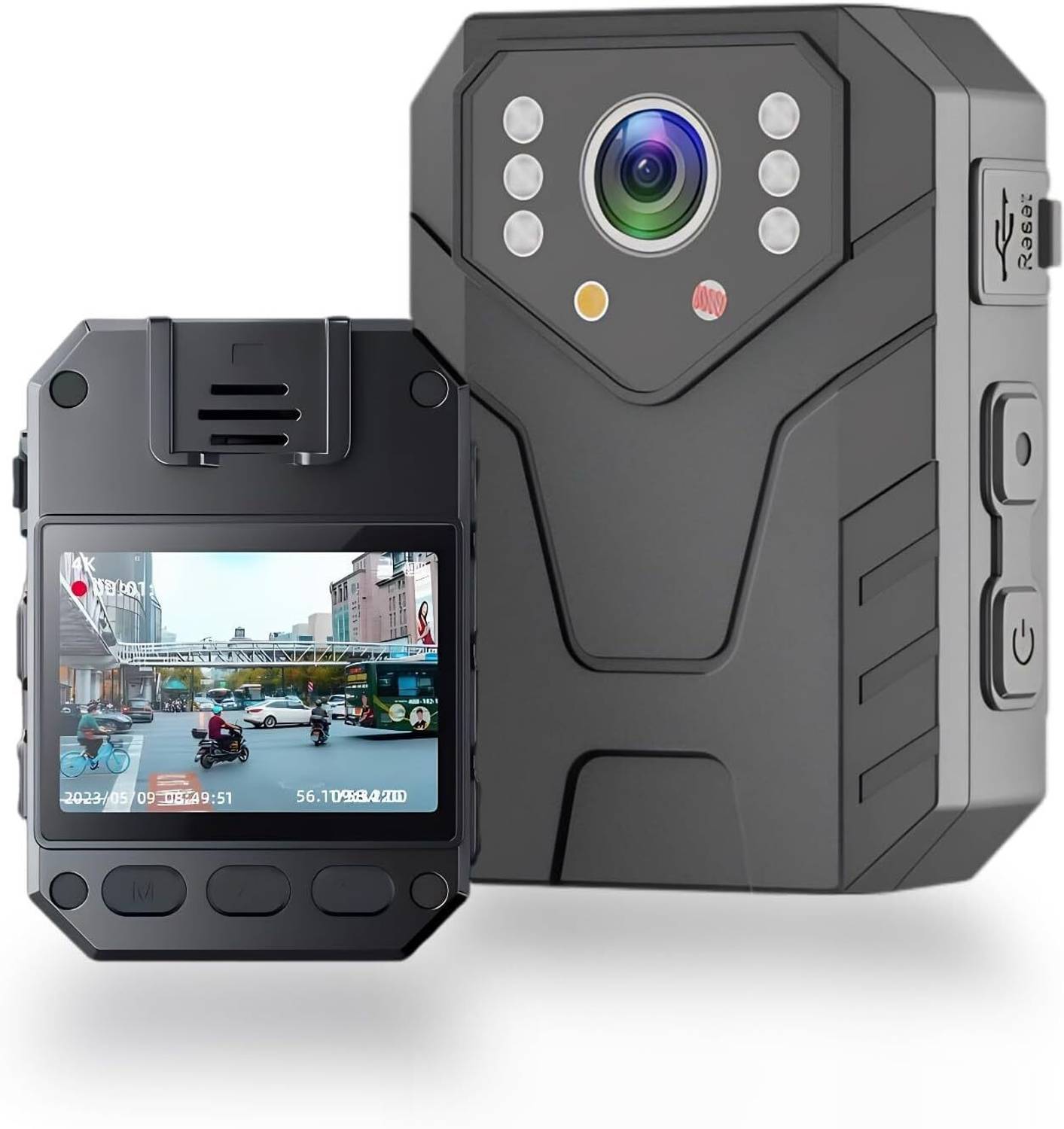 MIKO Mini Video Record Body Portable 2 Inch Screen for Traffic La