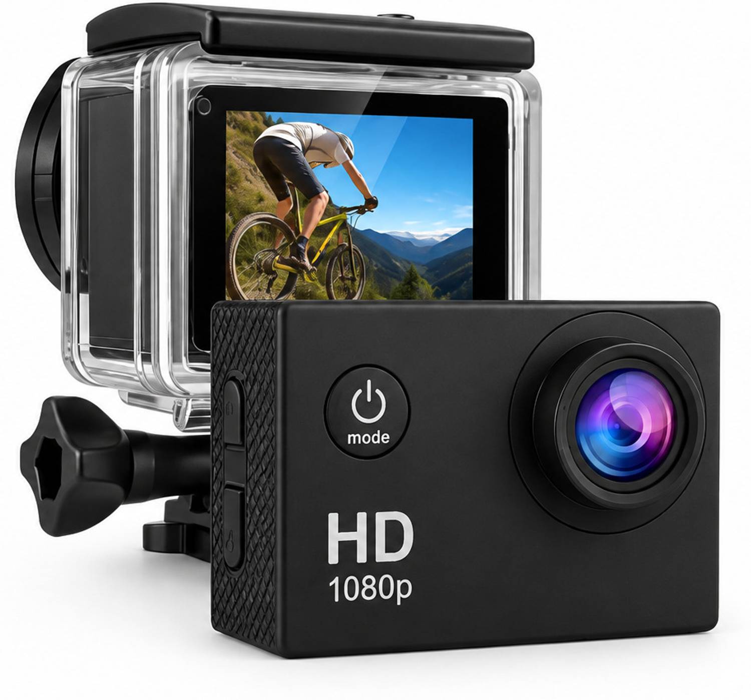 Camvex HD Action Camera Series Action Camera Wide-Angle Lens with 2 Inch Display Accessories 16MP Sports and Action Camera