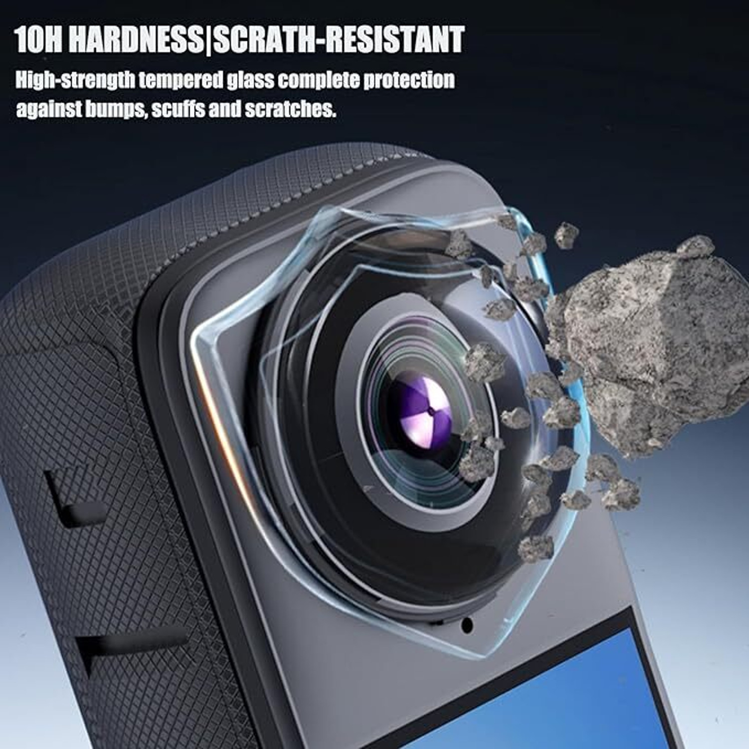 Image of Clickgone Lens Guard Series Insta360 X4 Lens Guard Sports and Action Camera