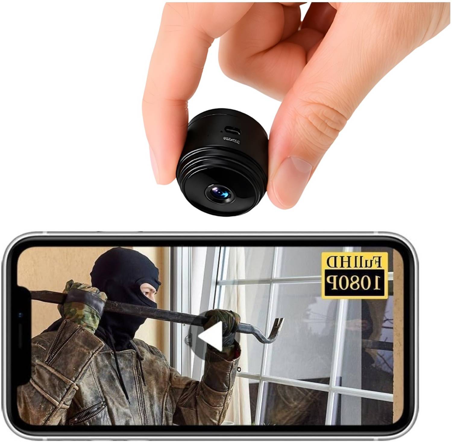 osqd A9 Mini WiFi Camera Full HD CCTV Night Vision Motion Detection Home Camera Sports and Action Camera