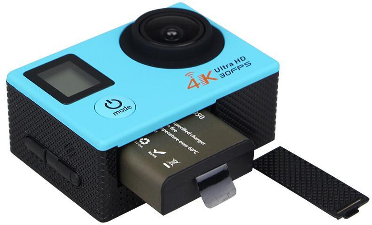 Image of DRUMSTONE HD Quality H22R Ultra HD 4K WiFi Action Camera 100Feet Waterproof Sport Camera LCD Screen Sports and Action Camera