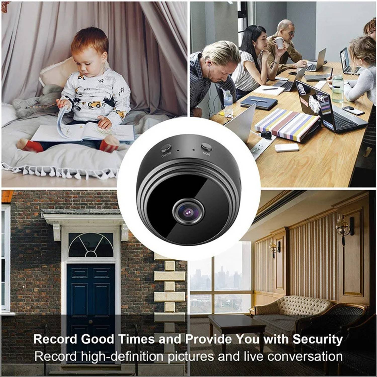 osqd A9 Mini Wireless WiFi CCTV Camera - Image 3