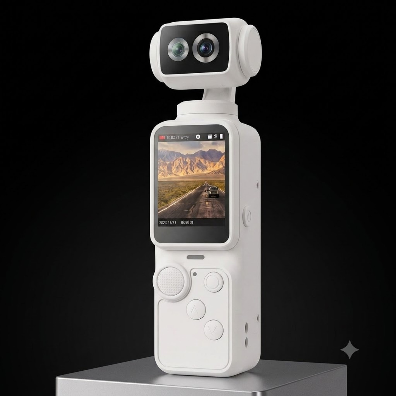Image of OPPTECH POCKET CAMERA Trending 270 Rotating lens + ultra HD video camera Sports and Action Camera (Multicolor, 20 MP)