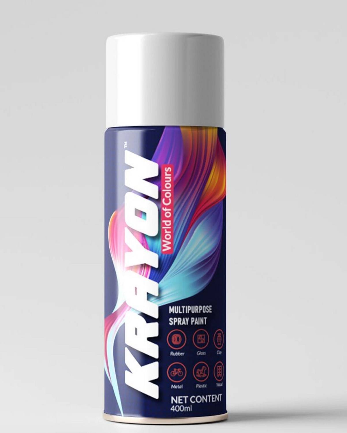 Banna Kr-BN0 White Spray Paint 440 ml