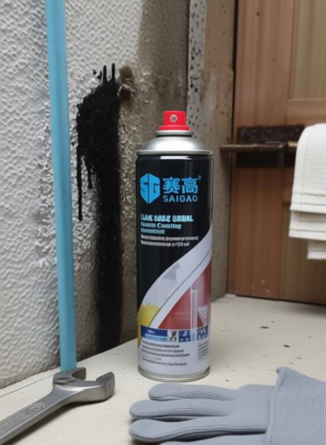 CABINULS Leak Seal Rubber Coating Waterproof Spray Multicolor Spray Paint 450 ml