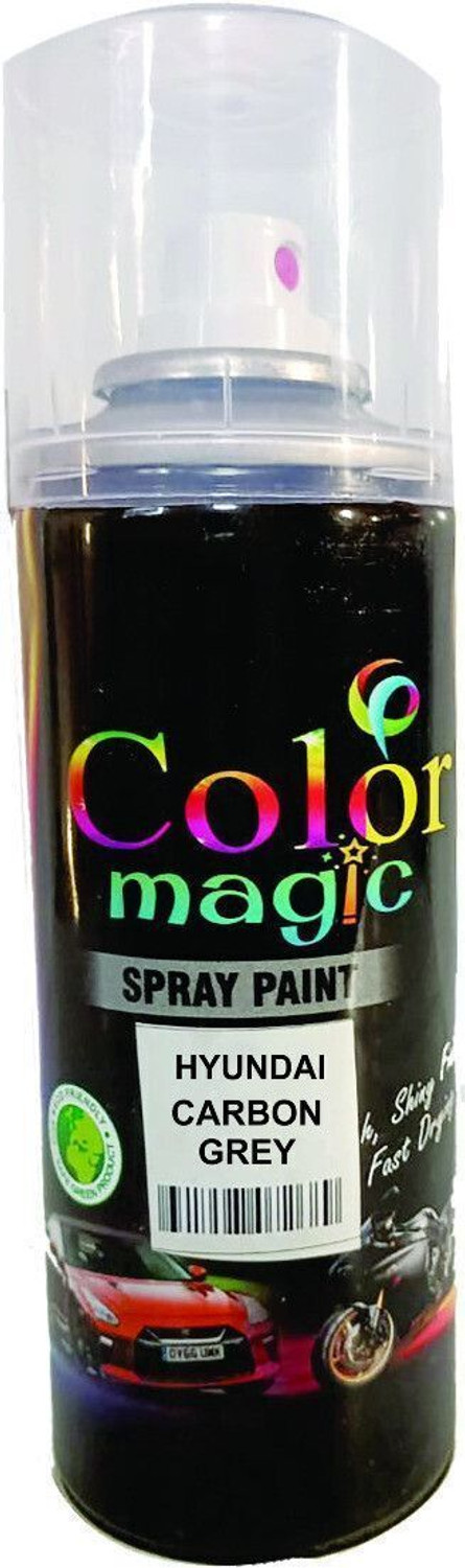 Image of COLORMAGIC CARBON GREY CAR SCRATCH REMOVER SPRAY PAINT Grey Spray Paint 220 ml