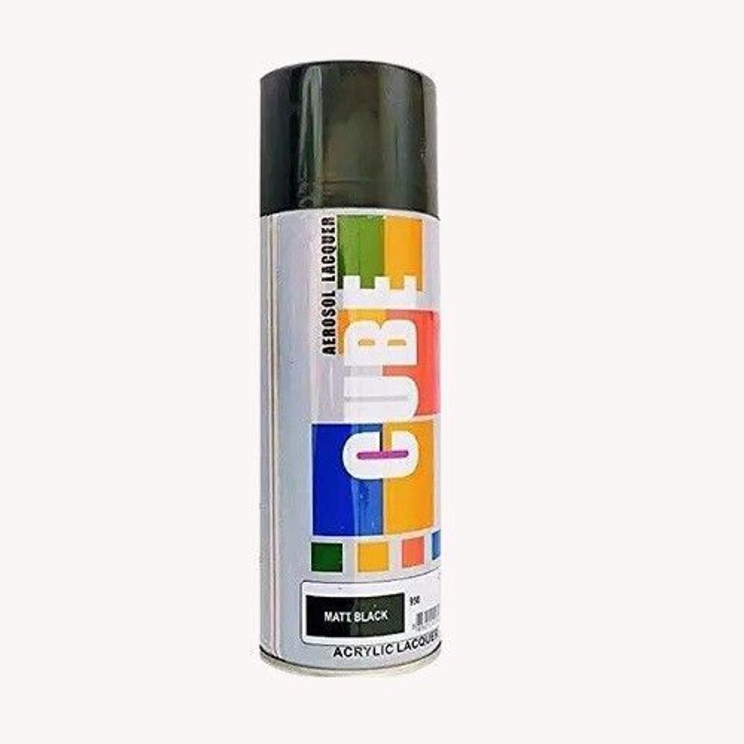 Image of MODAROCK MATT BLACK Spray Paint 400 ml (Pack of 1)