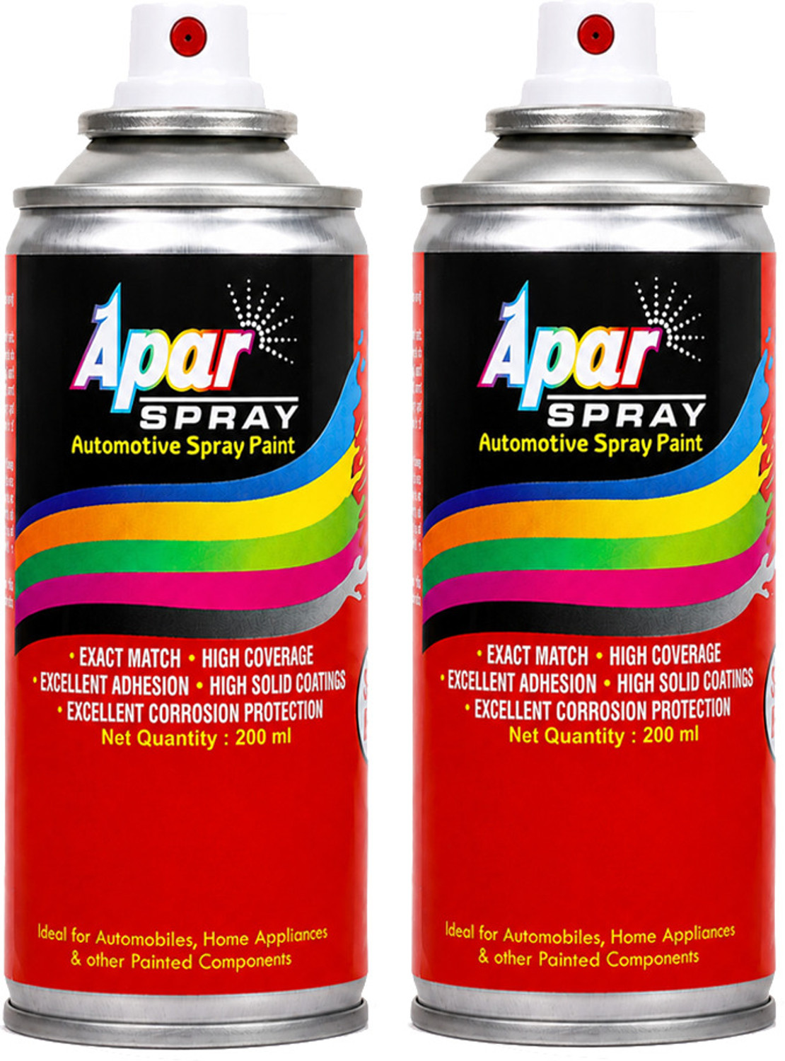 Image of apar pray Paint WHite Orchid Pearl+PC Compatible For Hon. Cars-200ml, White Spray Paint 450 ml