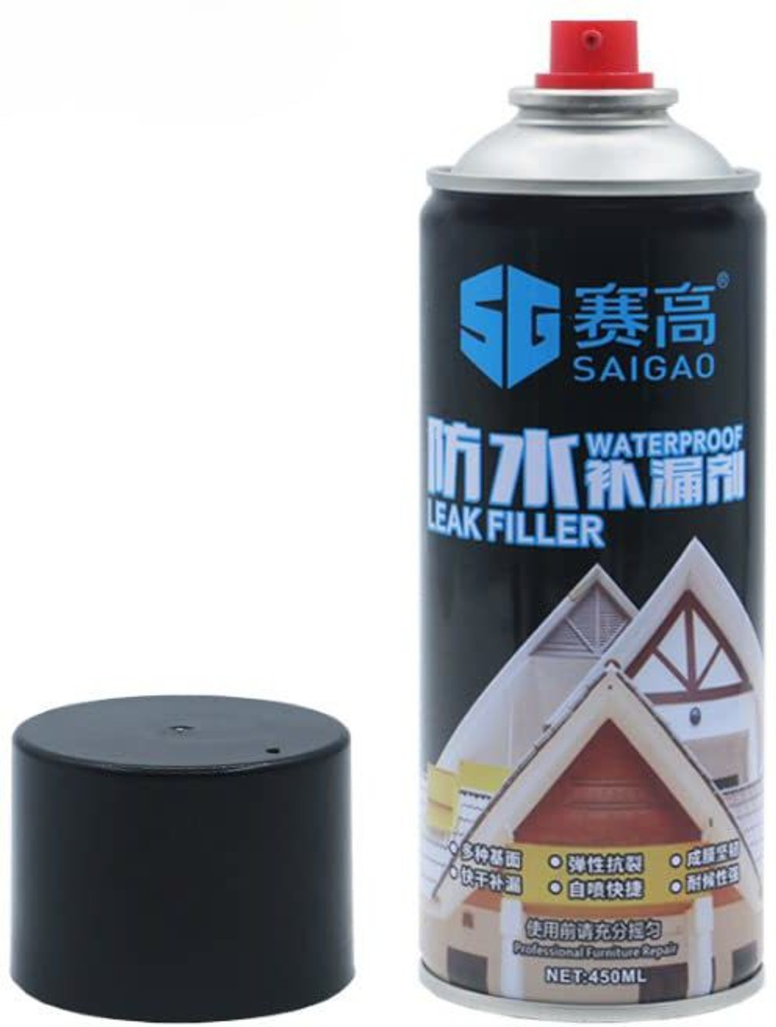 Image of KRIYAART Waterproof Leak Filler Spray Rubber Flexx Repair Adhesive