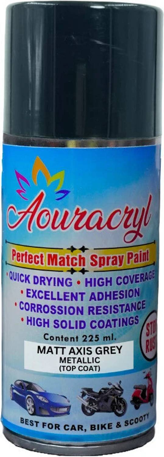 AOURACRYL Spray Paint PU Matte Axis Grey 225ml
