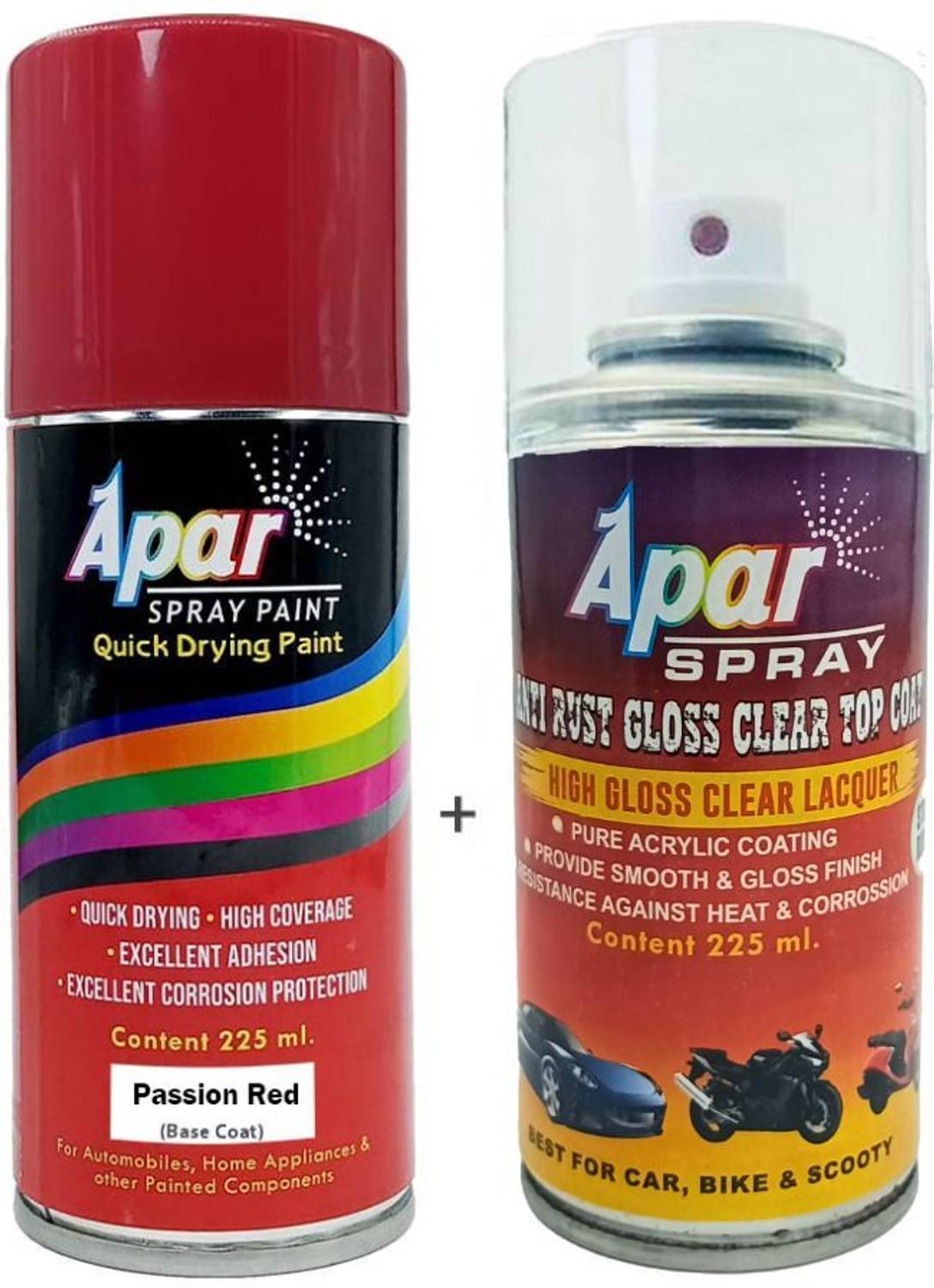 スパロー　a-rt apar Spray Paint Passion Red (RC Colour Name)+GC for Mar. Cars-225