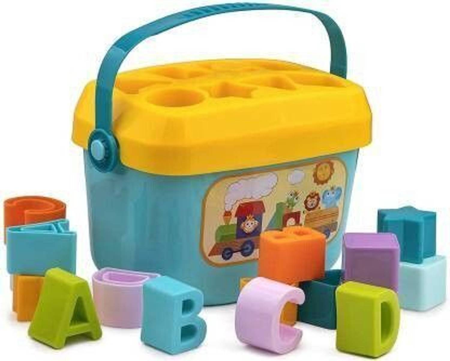 xelix Baby's First Block 16 Alphabet & Blocks Toys Kids & Baby