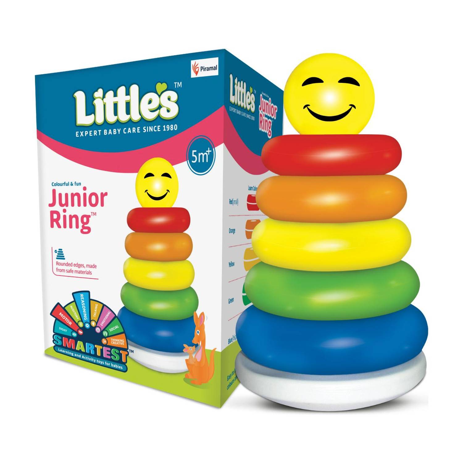 Little’s Junior Stacking Ring Toys for Kids,
