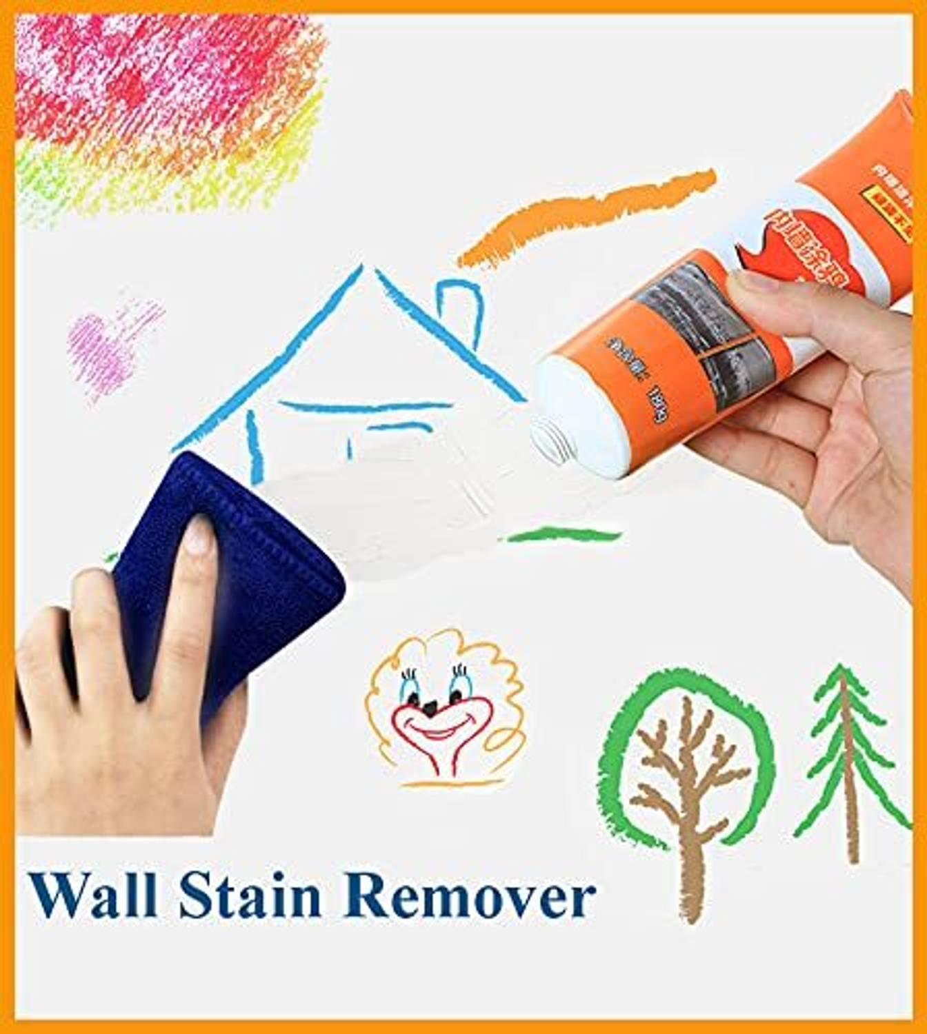 AKSHARAHANT Multifunctional Wall Scratch And Stain Remover cleaning Cream Stain Remover