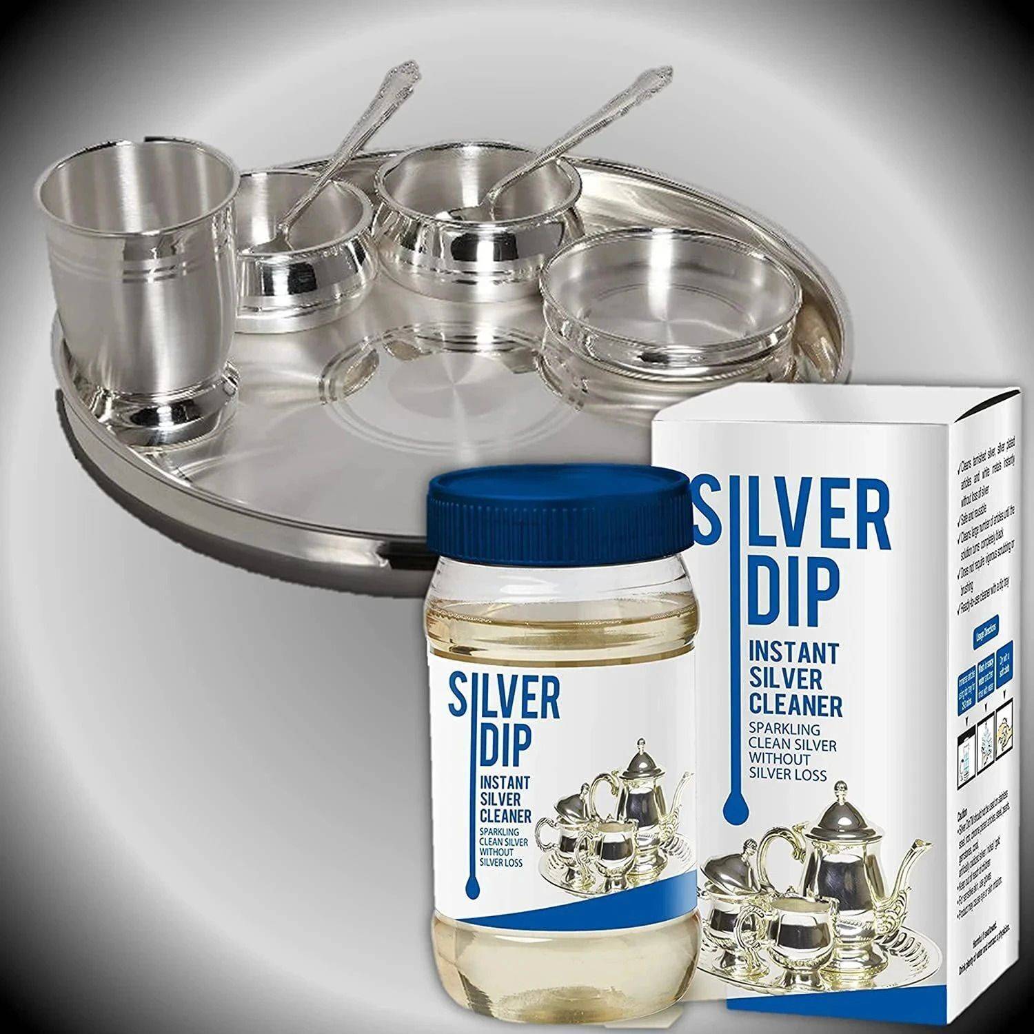 SILVER DIP Silver Cleaning Made Simple with Modicare Instant Dip Cleaner Stain Remover deal from flipkart