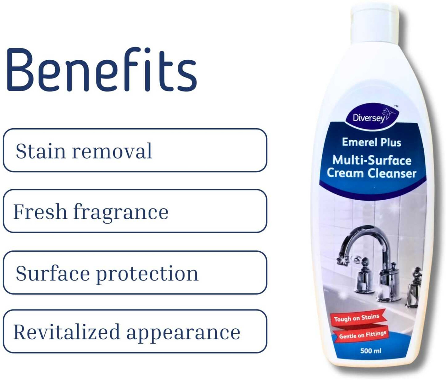Image of Diversey Emerel Plus Multi-Purpose Stain Remover - 500 ml Stain Remover (500 ml)