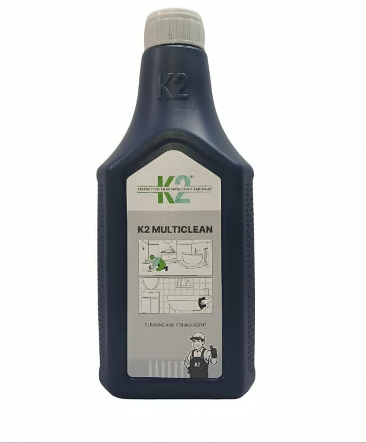 Image of Konkem Tile Cleaner 1L | Heavy-Duty Stain Remover | Acid-Based Formula for Tiles Stain Remover
