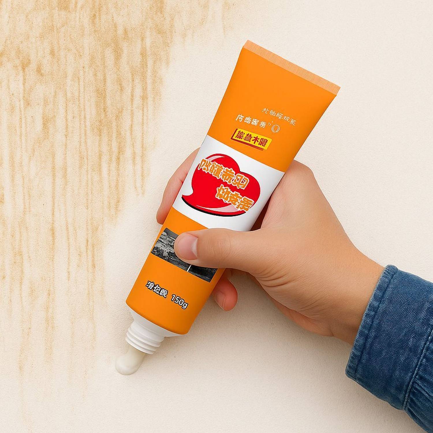 9Up Wall Scratch & Stain Remover, Inner Wall Stain Remover Cream, Clean Kids Drawing Stain Remover