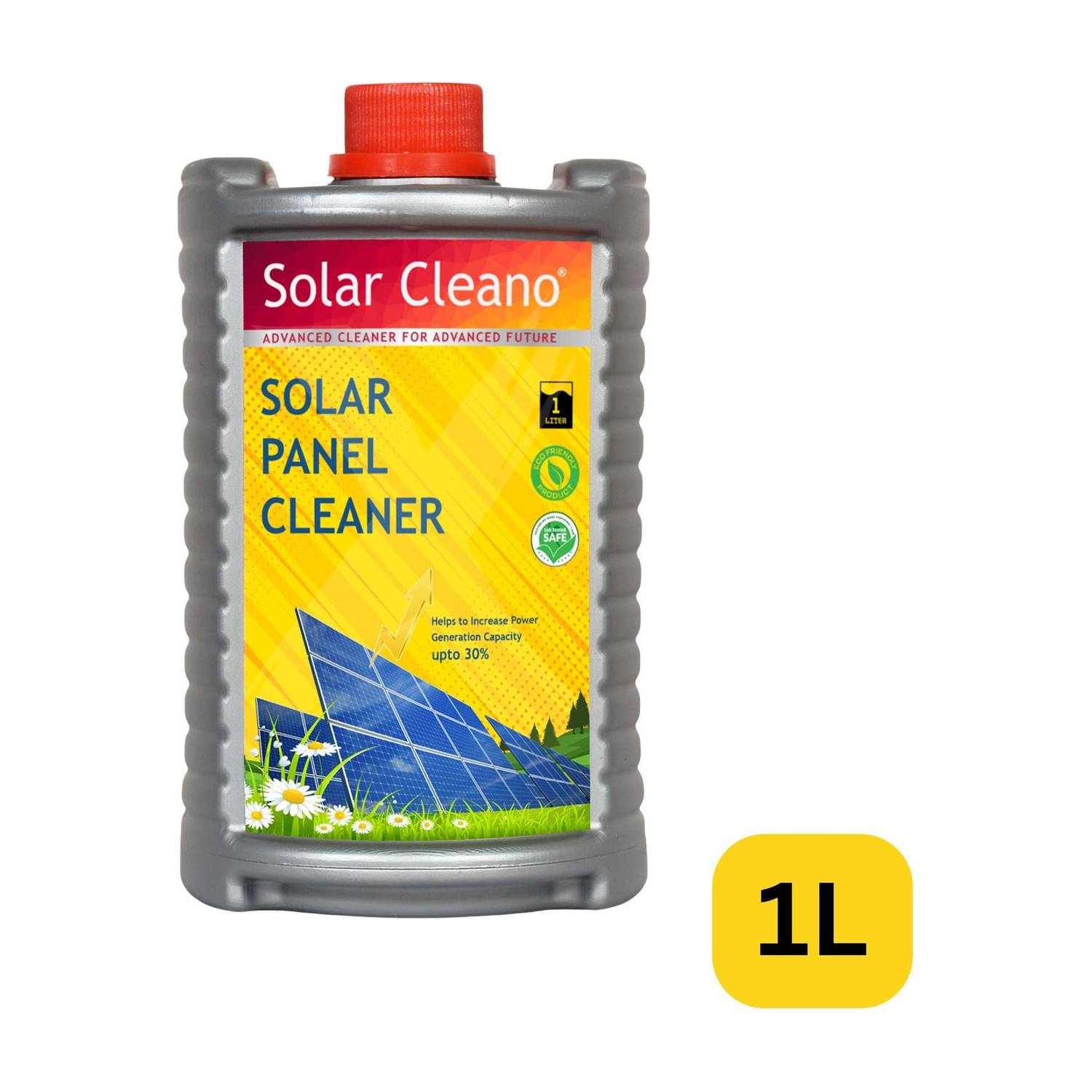 Solar Cleano Solar Panel Cleaner | Concentrate | Remove Dust | Increase Power | Eco Friendly Stain Remover