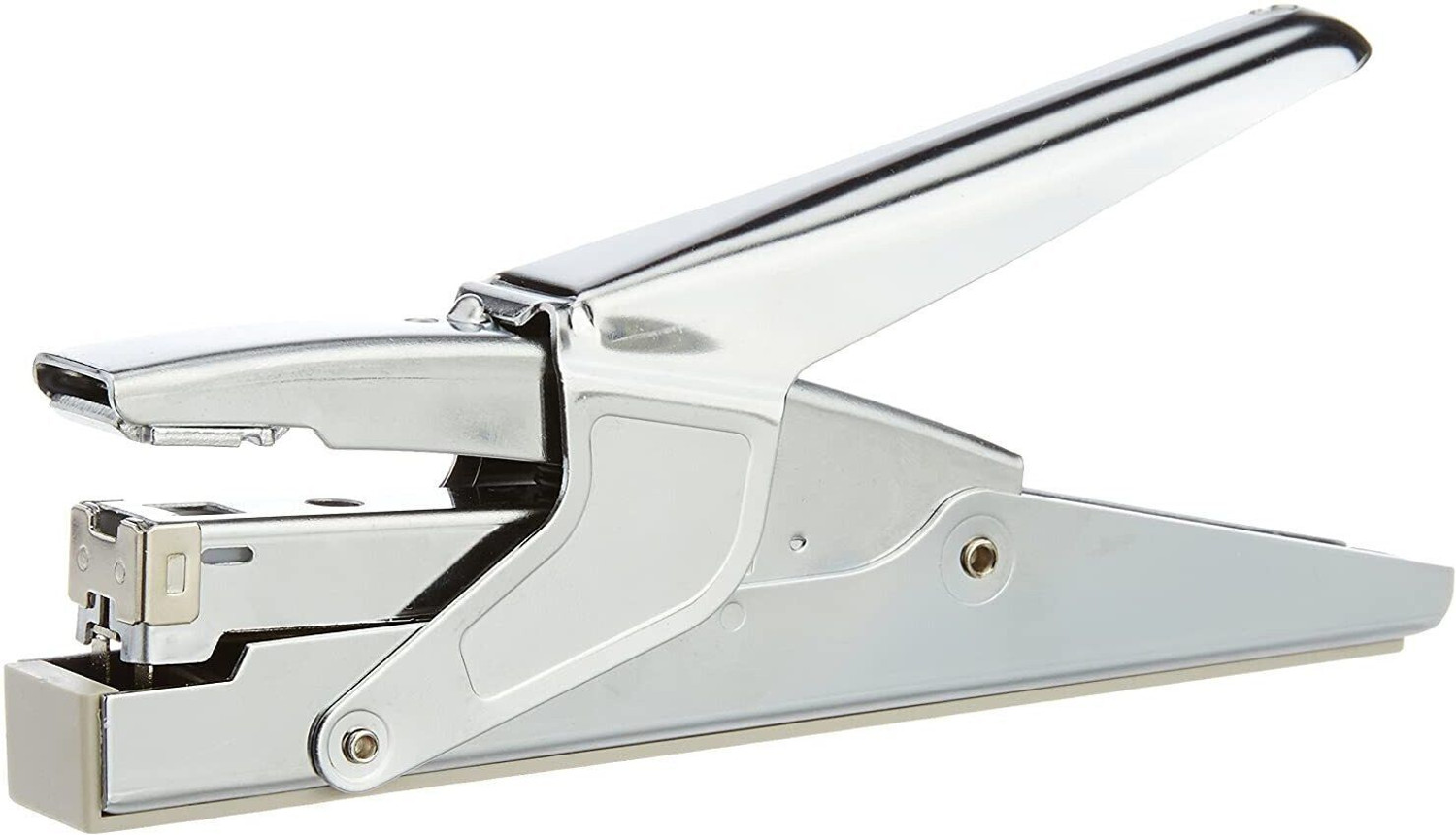 Image of Kangaro HP-45 STAPLER PACK OF 1 Manual (RANDOM COLOR) 24 /6, 26 /6 Round Edge Stapler