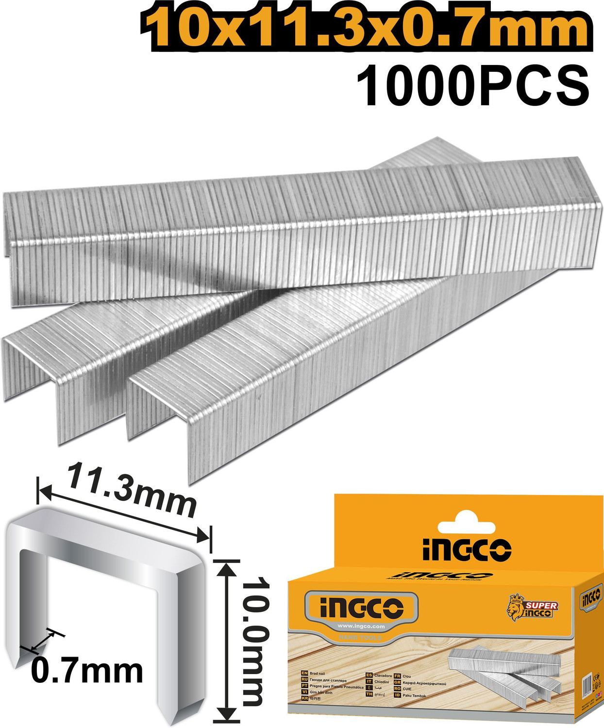 Image of INGCO STS0110 NA Stapler