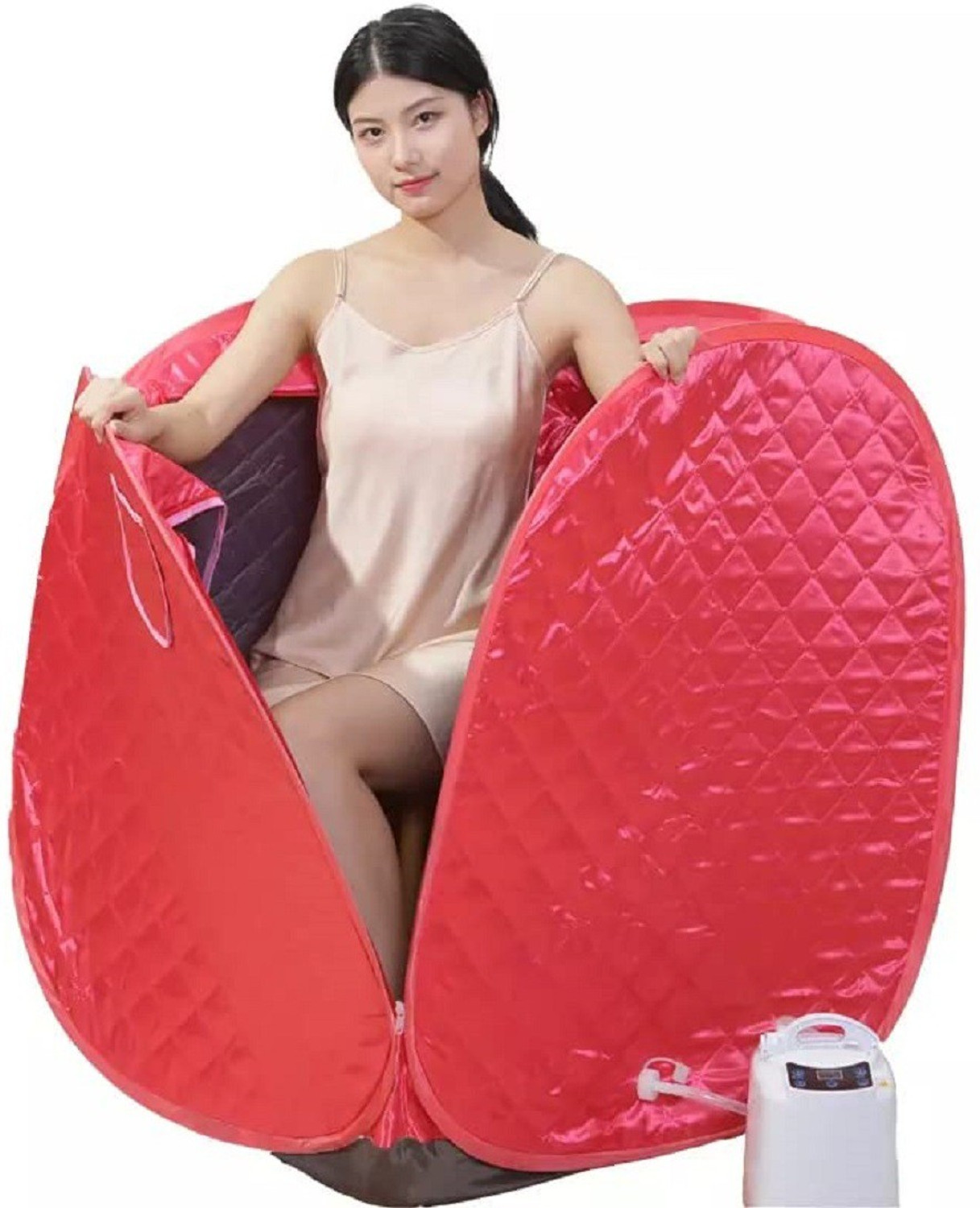 Image of Aravli Quality Healthy Care Bath Full Body Dry Steam Portable Sauna Bath Full Body Portable Steam Sauna Fitness Portable Steam Sauna Bath