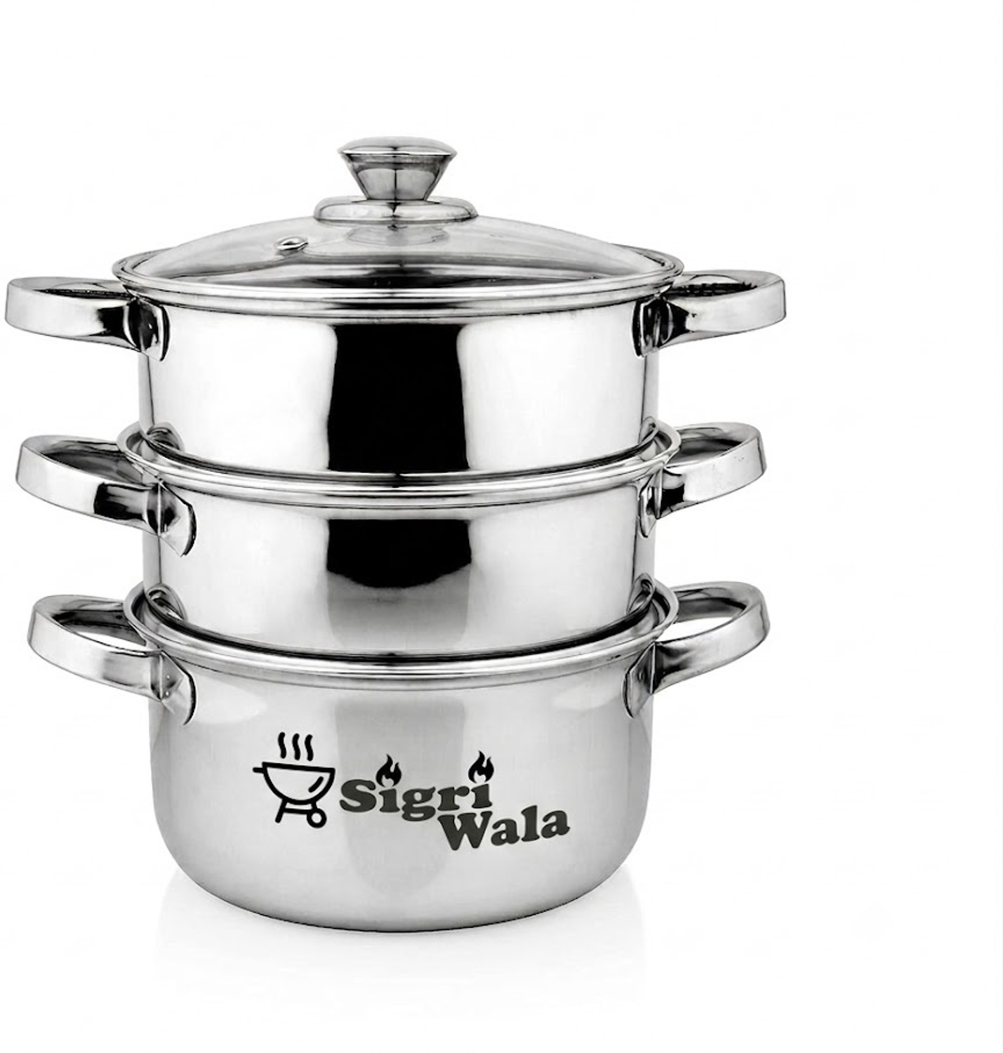 Image of Sigri-wala Stainless Steel Steamer (5.5 L)