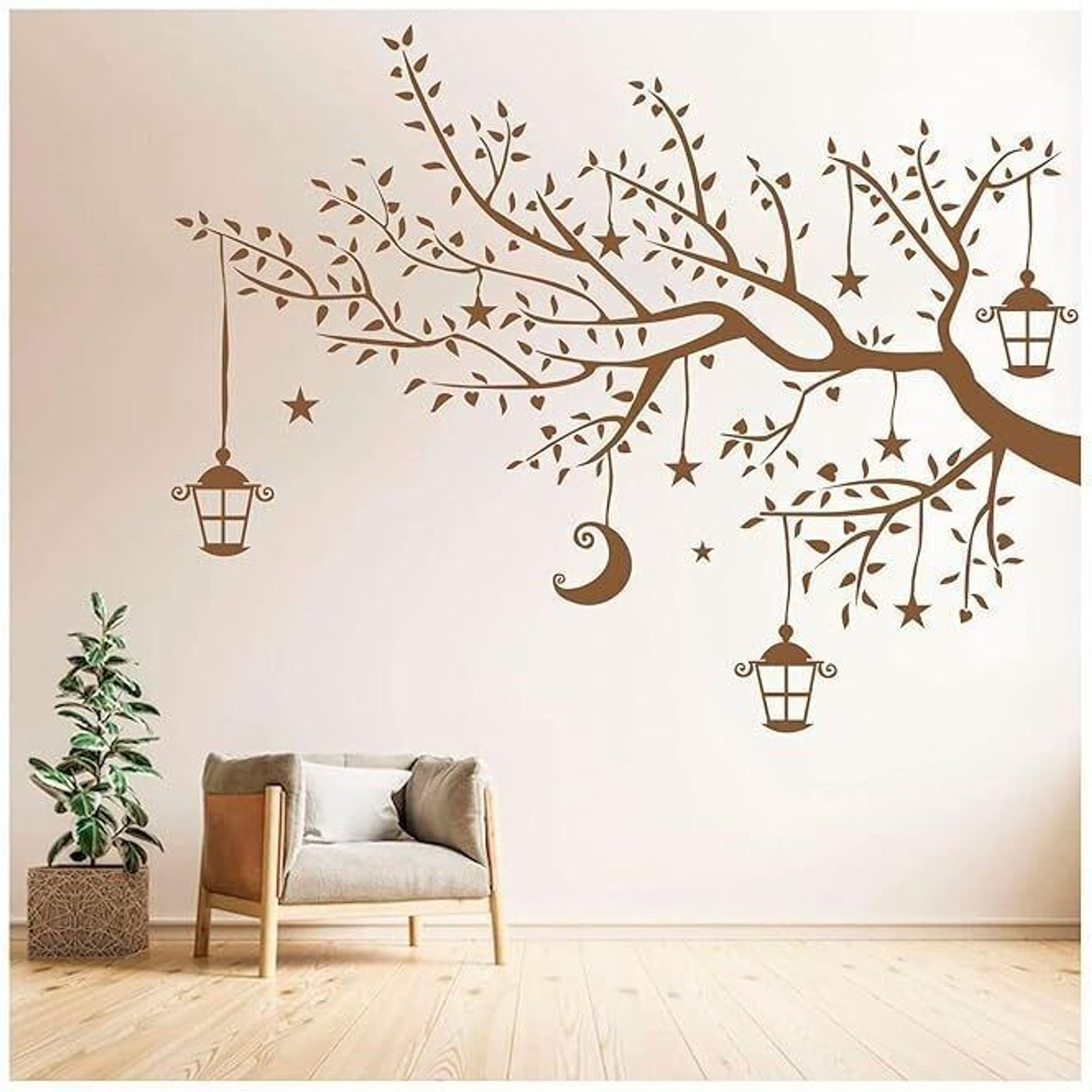 Image of Kayra Decor Pattern DIY Wall Arts for Home Decoration KDS90048 Wall stencil Stencil