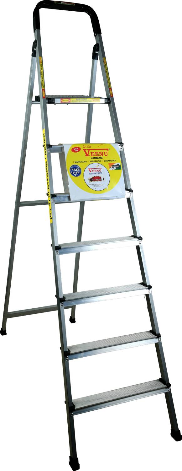 Veenu 7 steps Ladder- ISO CERTIFIED, STABLE, DURABLE, FOLDABLE