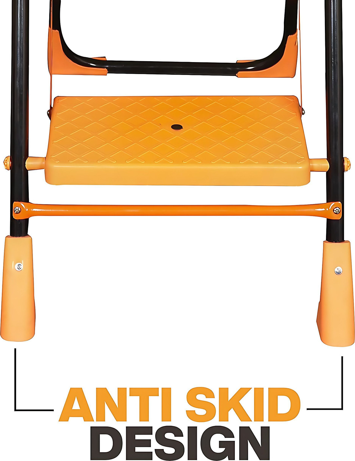 Image of PARASNATH 4 Step Kohinoor ladder anti-skid Folding ladder made in india Mild Steel Ladder