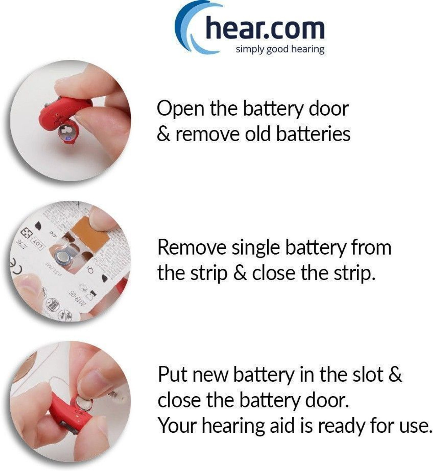 Image of Signia Hearing Aid Battery Size 13- Pack of 24 Batteries with Hearstore Storage Box for Long Battery Life Stethoscope Case