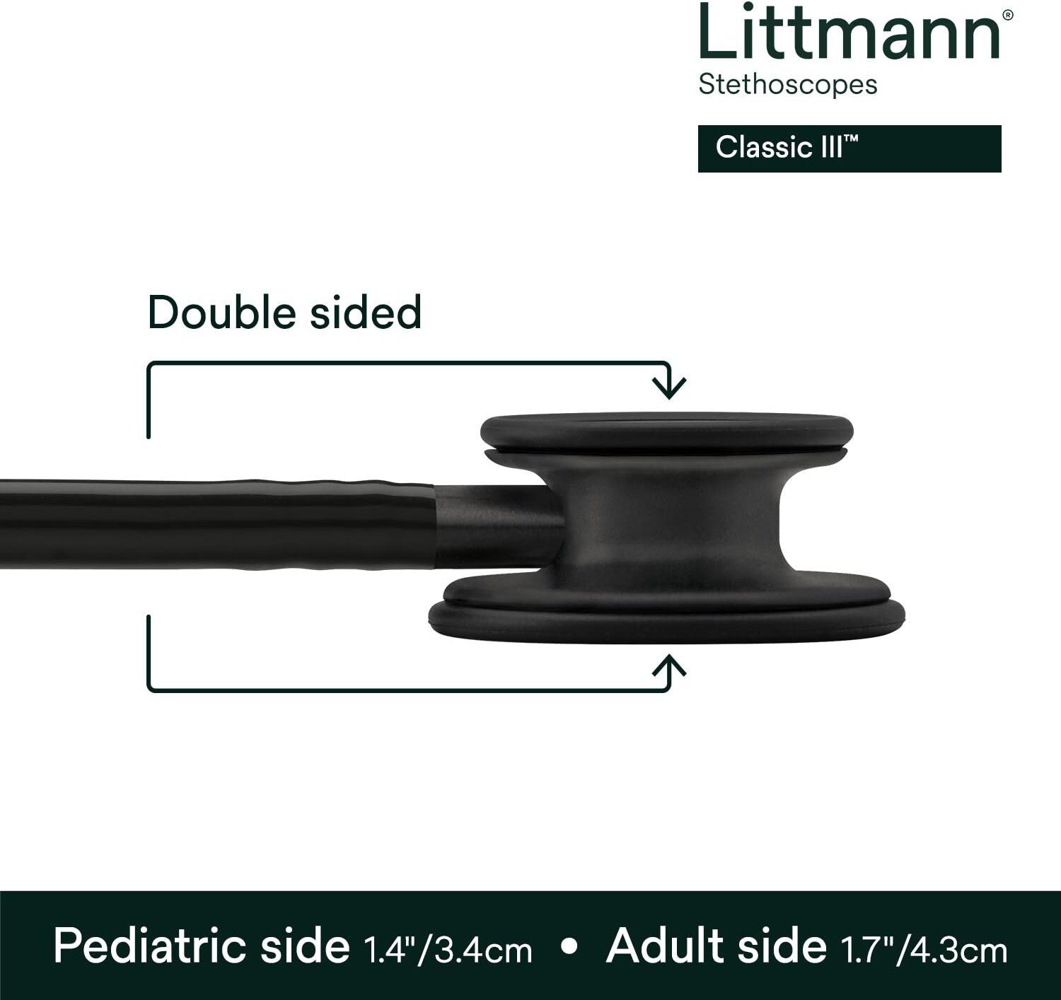 Image of Littmann classic sethoscope 3m5803 Epoxy,Fiberglass,Anodized Aluminum,Stainless Steel Stethoscope