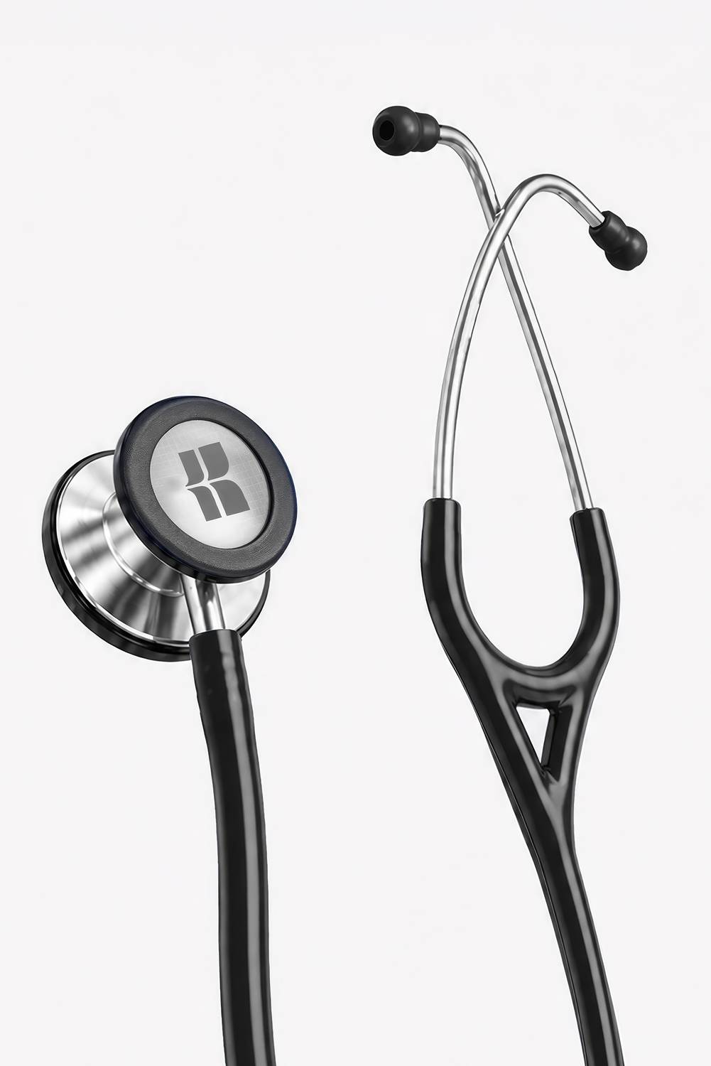 KNYA 6sense Lite Stethoscope Black - Image 1