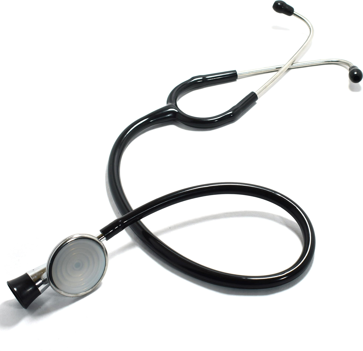 Image of H Das Cardiofonic Bell Type Fetoscope For Doctor's Single Tube Manual Stethoscope (Black)