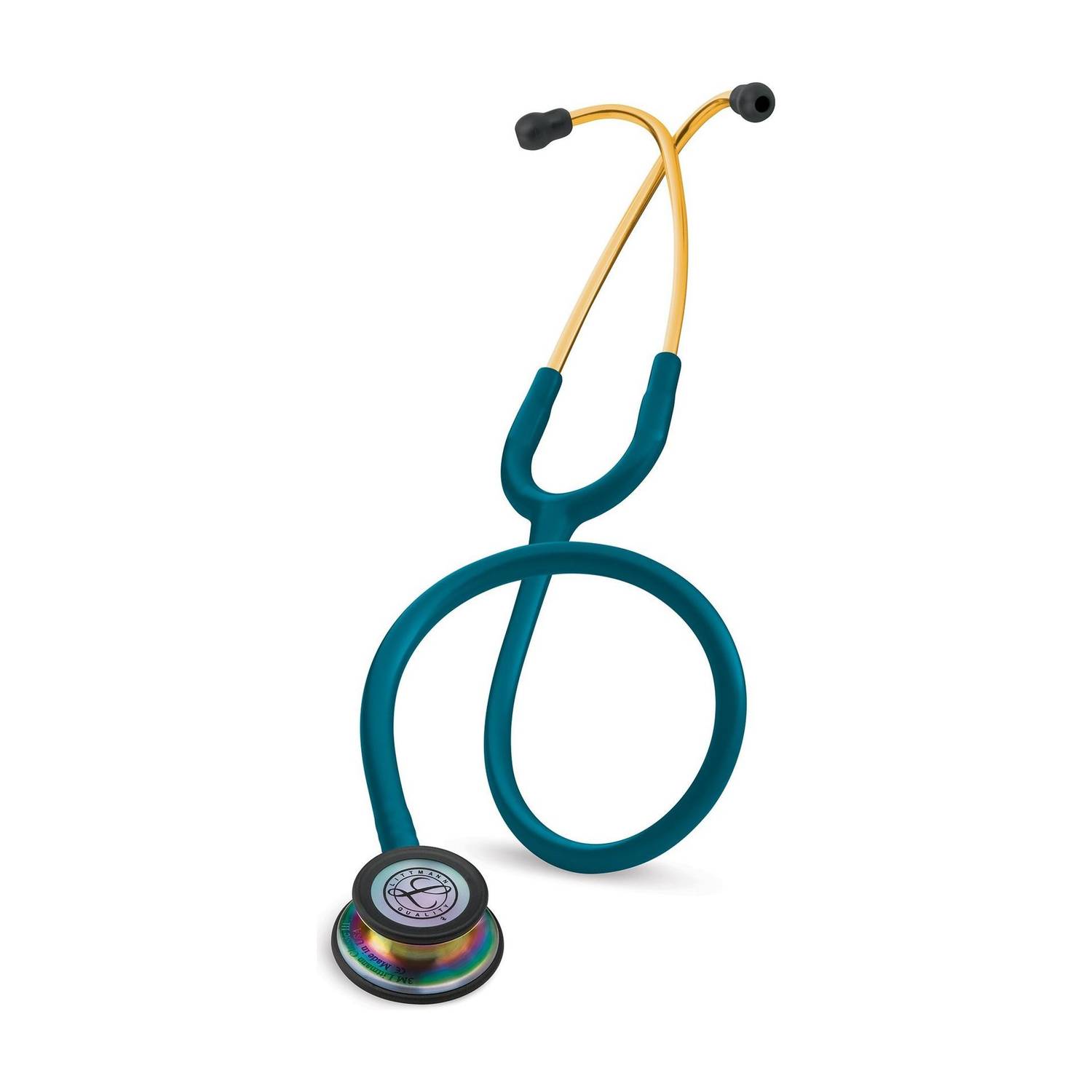 3M Littmann Classic III: Rainbow Caribbean Blue 5807 Acoustic Stethoscope
