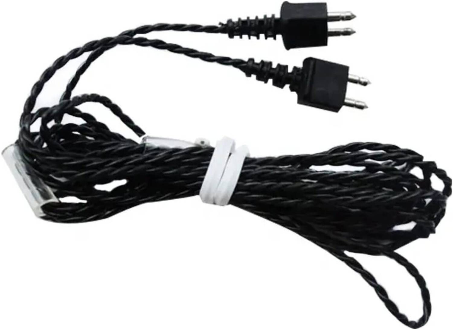 Balson 2 Pin Cord Wire for Single Ear Suitable for All Type of Pocket Model, Hearing Aid Machines (Pack of 1 Pcs) Stethoscope