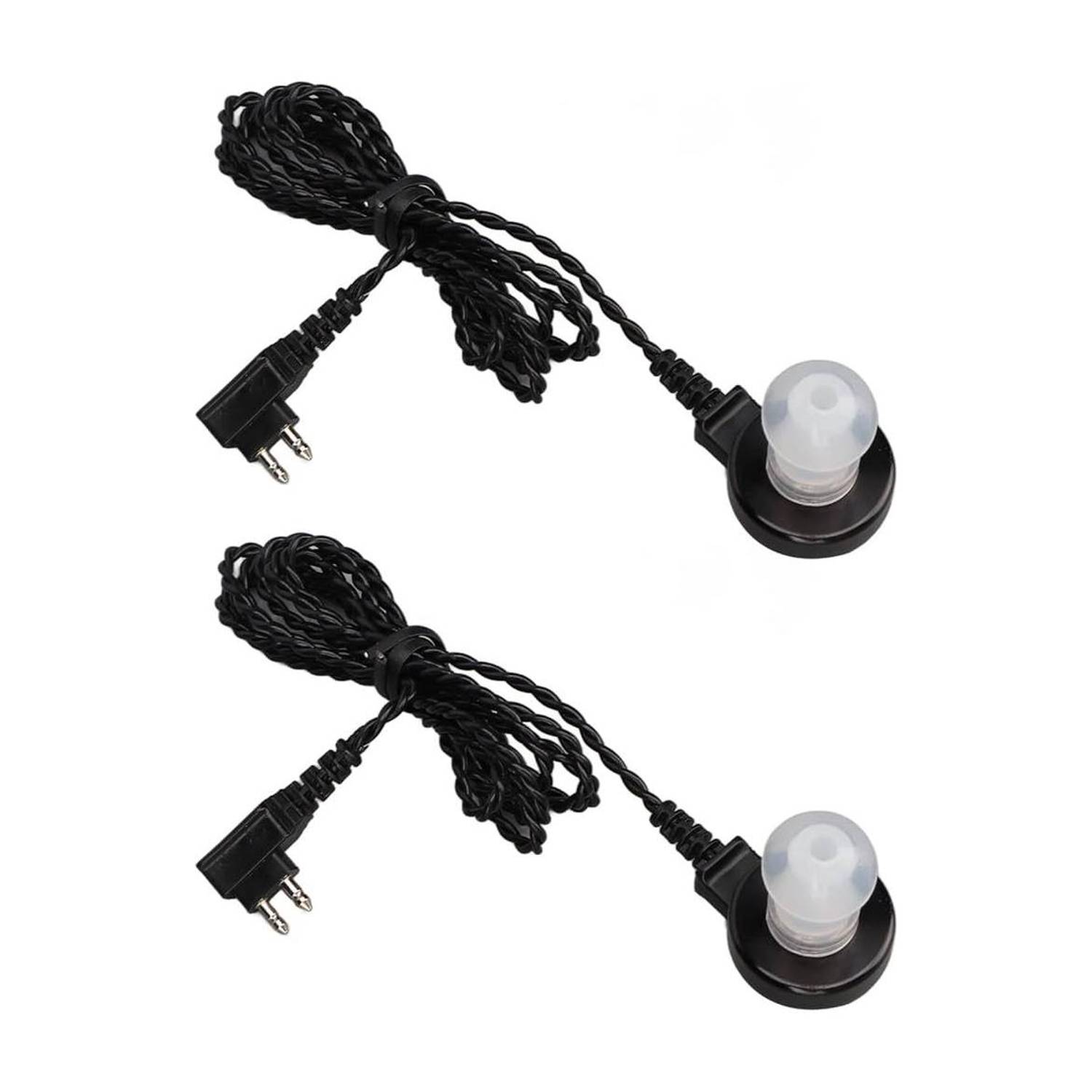 Balson Hearing aid 2 Pin wire with 1 Speaker & Receiver Single ear hearing aid- For Pocket Model Hearing Aid ( single wire with 1 Speaker, Pack-2 PCS) Stethoscope