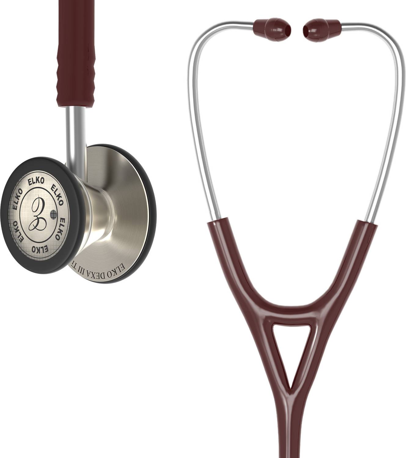 ELKO EL-250 DEXA III TI Titanium Dual Head Stethoscope - Image 1
