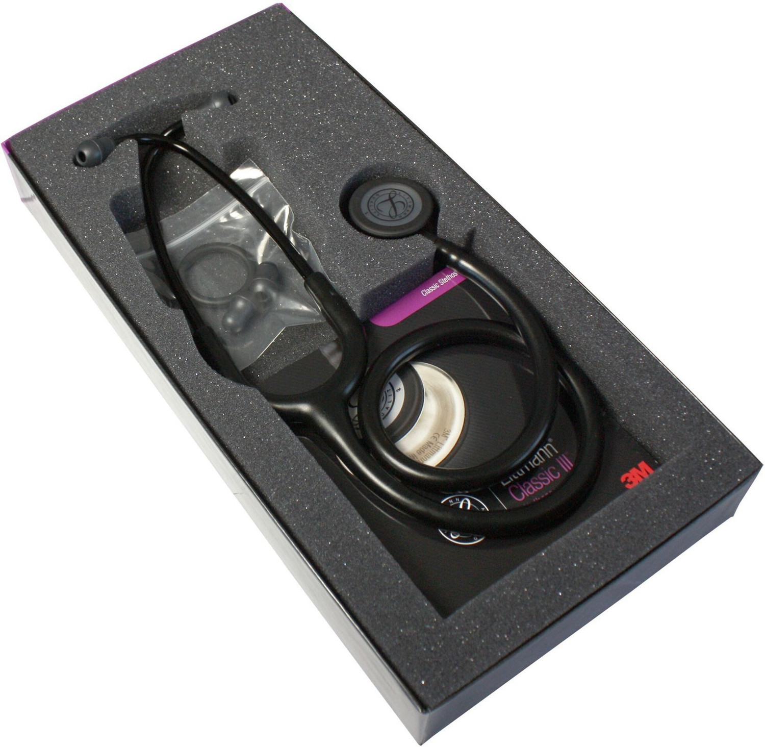 Image of Littmann 5803 Smoke Black Classic Stethoscope