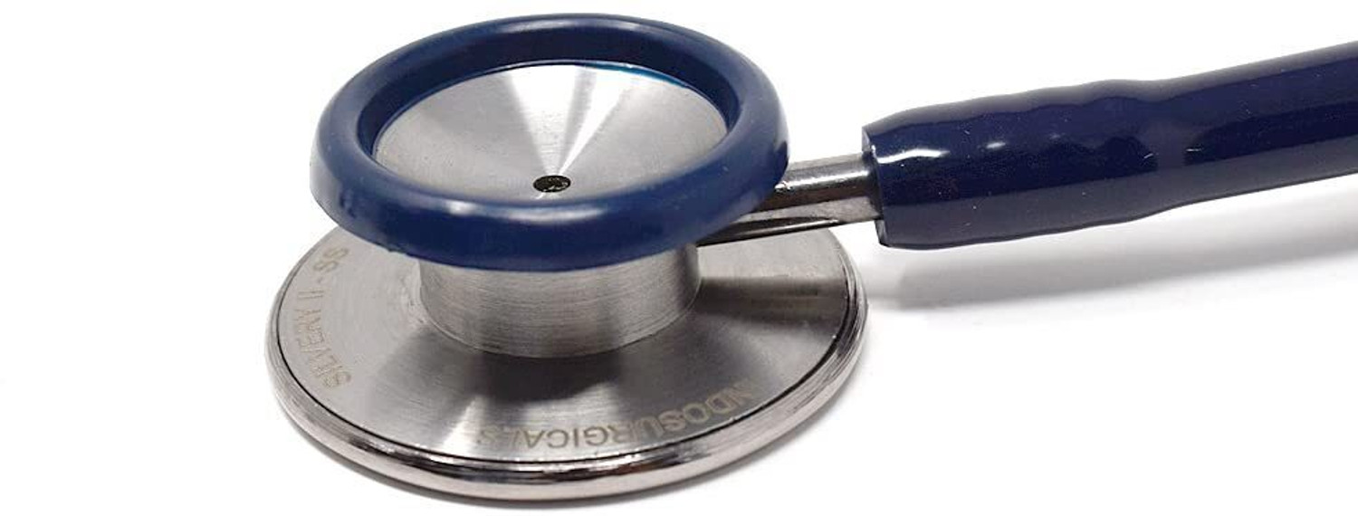Image of IS IndoSurgicals Silvery II-SS Acoustic Stethoscope