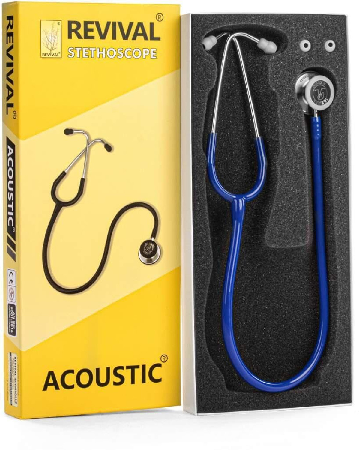 Image of Revival Acoustic-Stethoscope-blue Acoustic Stethoscope Stethoscope