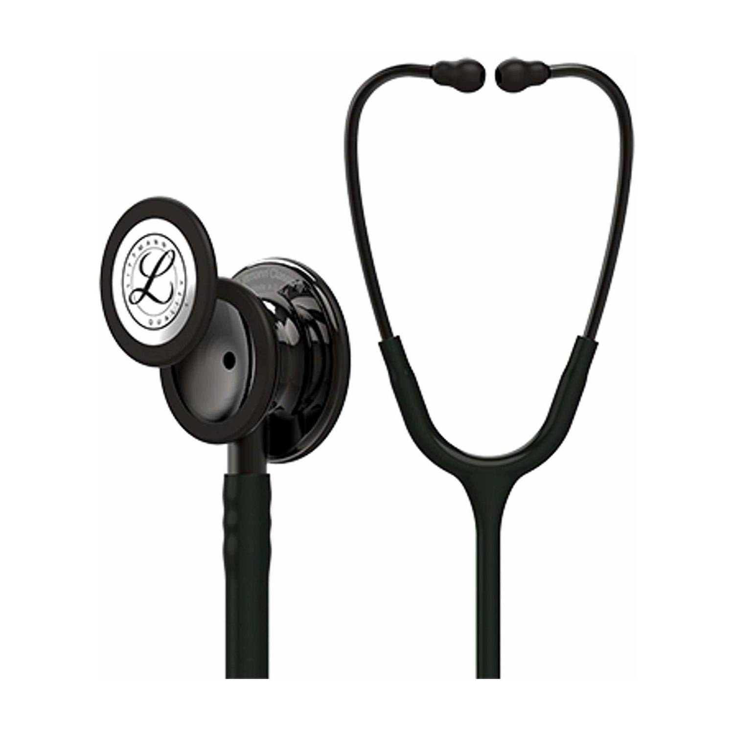 3M Littmann Classic III Monitoring Stethoscope, Smoke-Finish, Black Tube, 27 inch, 5811 Classic III Stethoscope